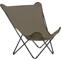 Lafuma Pop Up XL Design-Sessel Stahl/Airlon - Schwarz