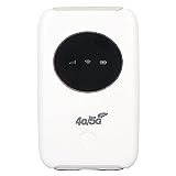 Vikye 4G LTE Mobiler Hotspot-WLAN-Router, 300 Mbit/s USB-WLAN-Modem, Tragbarer 4G-Router mit SIM-Kartensteckplatz, Tragbarer Hochgeschwindigkeits-Reise-Hotspot-Router, Entsperrt,