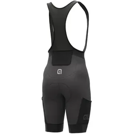 Ale Alé Herren Stones Cargo Bib kurz (Größe M, grau)