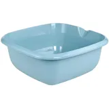 KEEEPER Schüssel mit Ausguss Björk Eckig 13 l Nordic Blue 38 x 38 cm