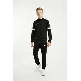 Puma teamRISE Tracksuit Jr Trainingsanzug Schwarz 152