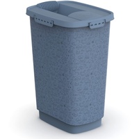 Rotho Cody Tierfutterbehälter 25l mit Deckel, Kunststoff (PP) BPA-frei, blau, 25l (33.0 x 25.0 x 46.3 cm)