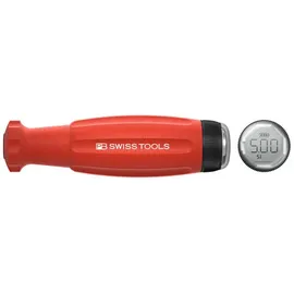 PB SWISS TOOLS Drehmoment-Schraubendreher mit Digitalanzeige, Wechselklingenaufnahme 500 cN·m