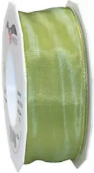 PRAESENT Seidenband 4644025-272 Pistazie 40 mm x 25 m 2 Stück