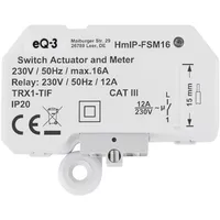 Homematic IP Schalt-Mess-Aktor 16 A Unterputz Weiß 1 St.