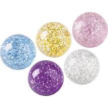 Brunnen Gummiball 4 cm Weiß