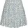 VIVANCE Hosenrock Damen Floral Blau 34