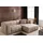 Riess-Ambiente Ecksofa Cord 3-Sitzer Beige