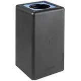 ReinigungsBerater BrickBin 65 l Schwarz-Blau