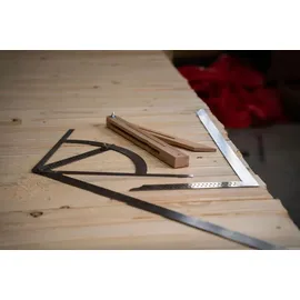 Hedue Zimmermannswinkel Alpha Set Edelstahl rostfrei 92 m