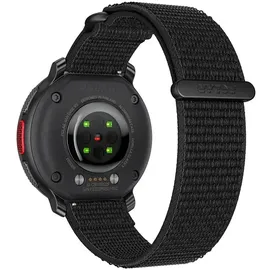 Polar Armband mit Klettverschluss, Schwarz S/M,