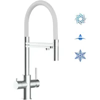 VIZIO 5 Wege Wasserhahn Einhebelmischer Weiß