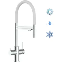 VIZIO 5 Wege Wasserhahn Einhebelmischer Weiß