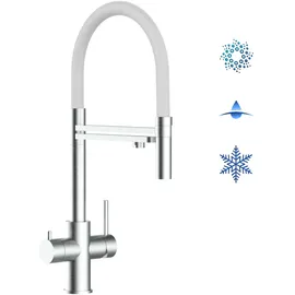 VIZIO 5 Wege Wasserhahn Einhebelmischer Weiß