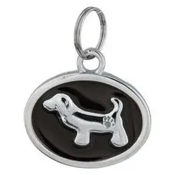 Trixie Schmuck-Adressanhänger Hund oval