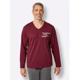 wäschepur Schlafanzug-Shirt rot 44/46