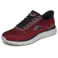 SKECHERS Track Revno Herren, Slipper TRACK-REVNO, in rot, - Gr.: 41