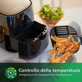 Philips Essential Airfryer HD9200/90 schwarz