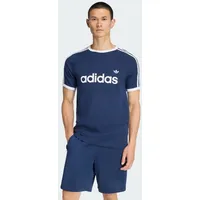 adidas 3S RINGER T blau M
