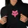 Fox Fleece Hoodie Schwarz S