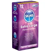 SKINS Condoms Skins Extra Large* 12 Stk - Klar