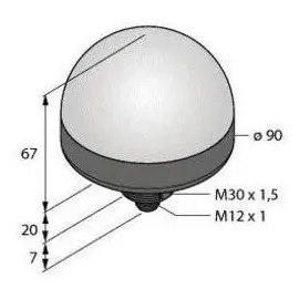 Turck LED-Anzeige K90LGRBPQ