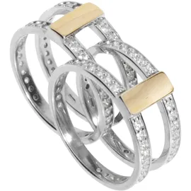 Ostsee-Schmuck Fingerring OSTSEE-SCHMUCK "Ostsee-Schmuck Ring Sunny Exklusiv Ring Sunny Exklusiv" Gr. 62, silber, Fingerringe, Damen, 62, (19,7), silber 925, (Sterlingsilber), Fingerring