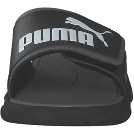 Puma Royalcat Comfort Slide Sandal, Black Castlerock White, 40.5 EU