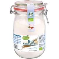 KOPP Vital® Bio Kokosmehl im Bügelglas  500 g Kokosnussfleisch ohne Gentechnik