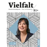 Hueber Vielfalt B1+: Kurs- und Arbeitsbuch plus interaktive Version