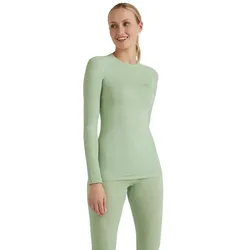 Falke Funktionsunterwäsche Langarmshirt Wool-Tech (hervorragendes Feuchtigkeitsmanagement) hellgrün Damen