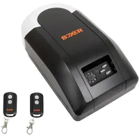Boxer Boxer® 2000 - Garagentoröffner mit Fernbedienung, 800N - Leistungsstark und Benutzerfreundlich für Türen bis zu 100 kg, Garagentorantrieb mit Fernbedienung, 433 MHz, 220V, 2 Handsender