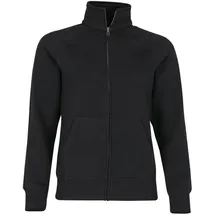 FRUIT OF THE LOOM Sweatjacke Schwarz L