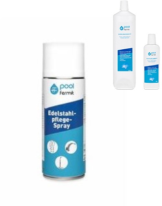 Poolpflege-Komplettset| Edelstahlpflegespray und Armaturenfett