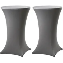 Trutzholm Stehtischhusse Anthrazit Ø 70 cm 2er Set