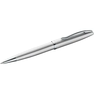 Pelikan Kugelschreiber Jazz Noble Elegance K36 Silber für Rechtshänder und Linkshänder, eleganter Metall-Kugelschreiber im Geschenketui, 821797