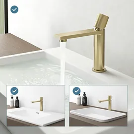 doporro Fino-01 Einhandmischer Gold