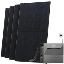 solarway All In One Balkonkraftwerk 2000 W / 800 W inkl. 3,2 kWh Anker Solix 2 Pro Speicher