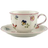 Villeroy & Boch Petite Fleur Teetasse mit Untertasse 2tlg.