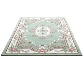 THEKO Ming Handtuftteppich 60 x 90 cm Grün