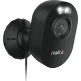 Reolink 2K WLAN Überwachungskamera Außen mit Spotlight, 2,4/5GHz Wifi, 2-Wege-Audio, Intelligente Erkennung,Sirene Alarm, IR-Nachtsicht, Lumus Schwarz