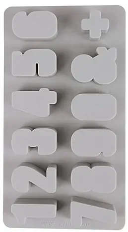 Silikon Gießform "Zahlen"