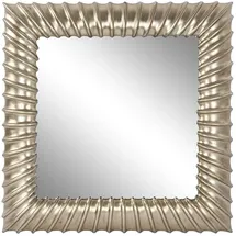 home esprit Goldener Wandspiegel Harz Spiegel 95 x 8 x 95 cm