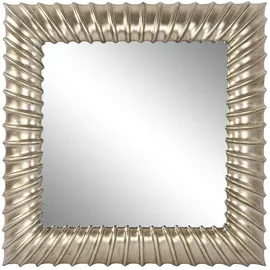 home esprit Goldener Wandspiegel Harz Spiegel 95 x 8 x 95 cm