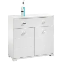 BASIC by Balculina Pool Midischrank 76 x 73 x 31 cm Weiß