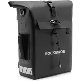 ROCKBROS Fahrradtasche Rucksackfunktion schwarz