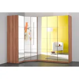 priess Eckschrank Malaga 193 x 54 cm braun