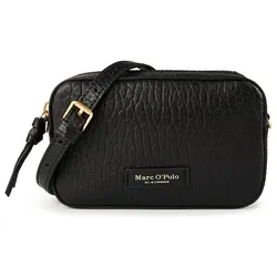 MARC O'POLO ACCESSORIES Umhängetasche Liana Schwarz Glattleder 18 × 11 × 6 cm