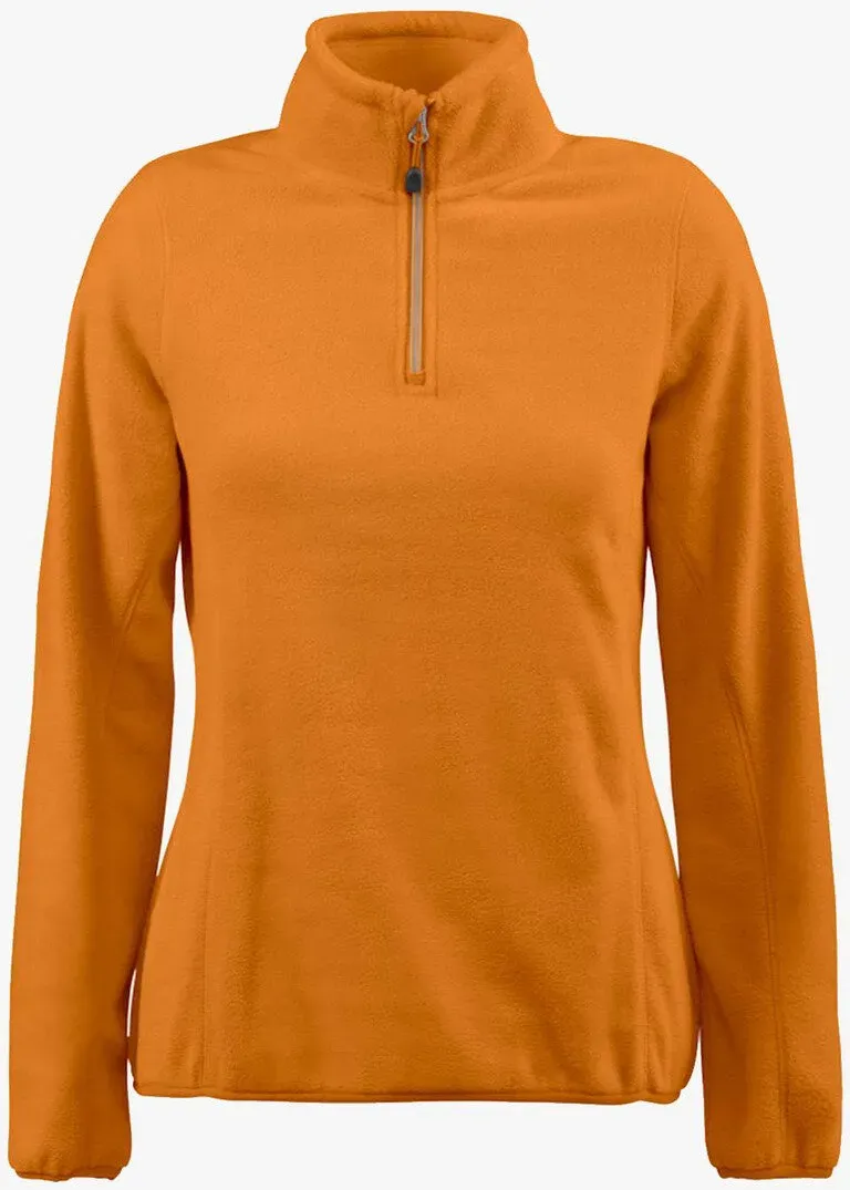 Printer - Damen 1/4 Zip Fleece-Sweatshirt \Frontflip\