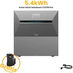 Anker SOLIX Solarbank 3 E2700 Pro, 6-8 Solarmodule